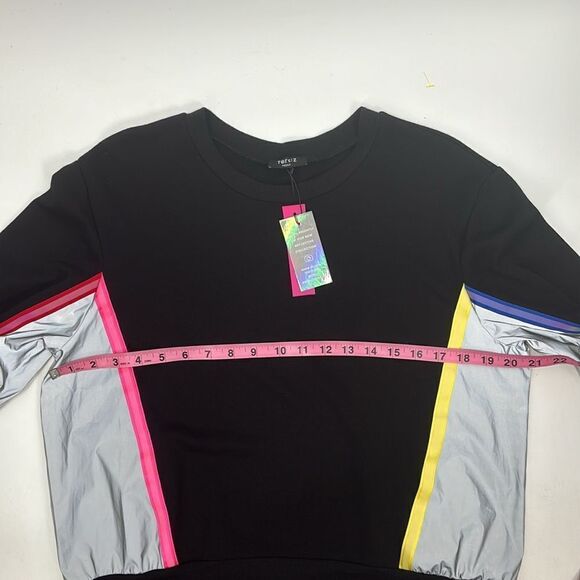 Terez Glow Gear Neon Reflective Sweatshirt Medium New - Picture 10 of 10